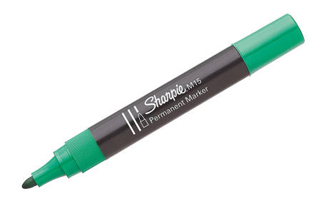 Marker permanentny Sharpie M15 zielony - S0192645