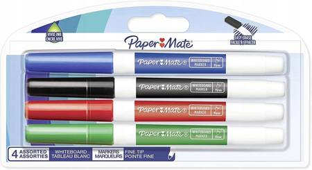 Marker suchościeralny PaperMate Mix fine 4-pack - 2071053