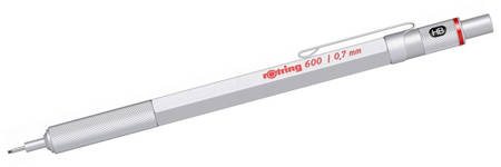 Ołówek automatyczny Rotring 600 0.7 Srebrny
