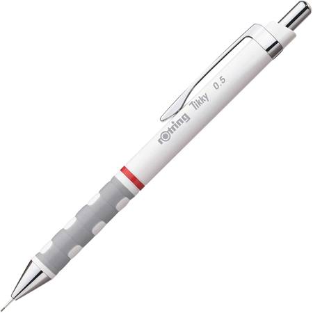 Ołówek automatyczny Rotring Tikky III 0,5 Biały Korpus