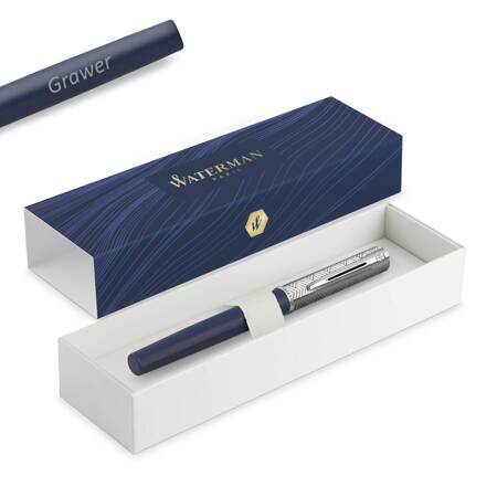 Pióro Wieczne Waterman Allure Deluxe Blue (F) z grawerem