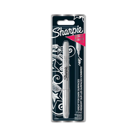 Sharpie Metalic Marker Fine srebrny - 1986004