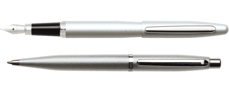 Zestaw Pióro wieczne i Długopis Sheaffer VFM Srebrny - SH9400PWIDL