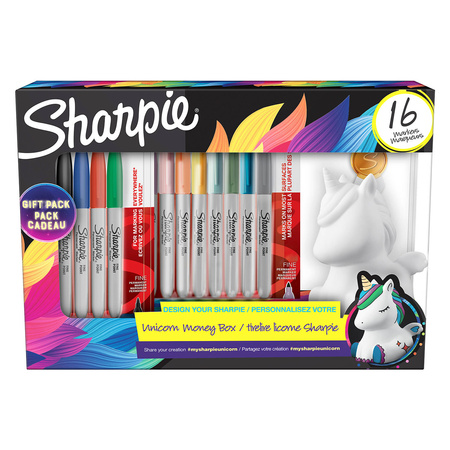 Zestaw Unicorn Jednorożec GIFTBOX3 Sharpie - 2164411